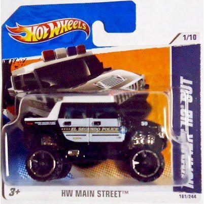 値引きする 11 Hot Wheels ホットウィール Hummer H2 Sut Black El Segundo Police Suv 161 244 Hw Main Stree 人気が高い Tratabrasil Org Br