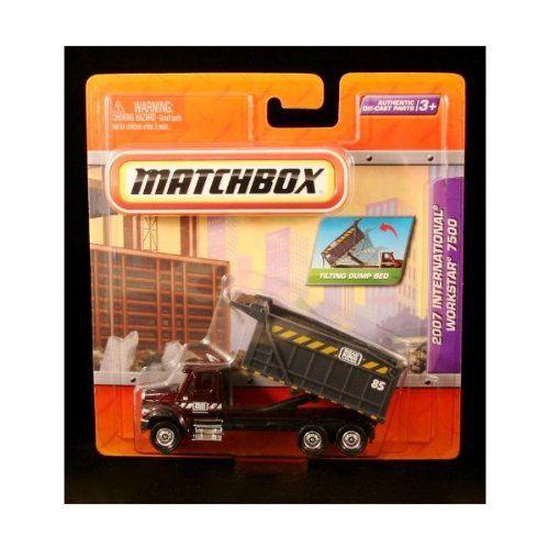 2007 INTERNATIONAL WORKSTAR 7500 マッチボックス Real Working Rigs Die-Cast Vehicle * Real Working