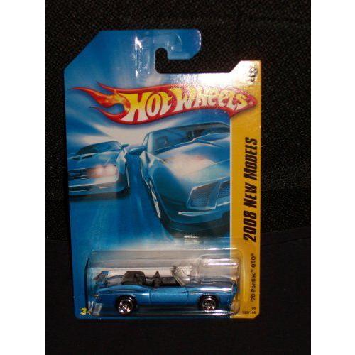 Hot Wheels ホットウィール 2008 029 29 New Models Blue ´70 Pontiac GTO Convertable 1:64 スケールミ