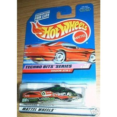 Mattel マテル Hot Wheels ホットウィール 1998 1:64 スケール Techno Bits Series Black Shadow Jet II