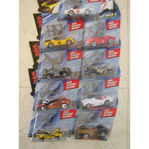 Speed Racer Hot Wheels ホットウィール 9 pack - Cars include the Mach 5, Racer X Street Car, Mach 4