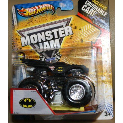 Hot Wheels ホットウィール 2013 Monster Jam Batman Black Includes Crushable Carミニカー モデルカー Hot Wheels ホットウィール Monster Jam Batman Black Includes Crushable Carミニカー モデルカー