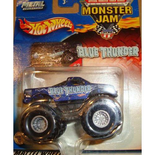 2002 MONSTER JAM METAL COLLECTION BLUE THUNDER #3ミニカー モデルカー ダイキャスト