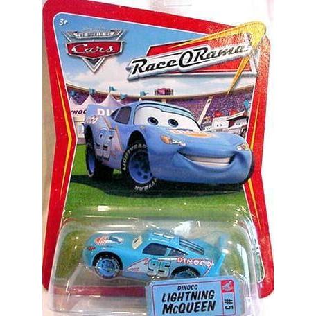 【福袋セール】 Dinoco Lightning McQueen 1:55 スケール Race O Rama Mattelミニカー モデルカー ダイキャスト