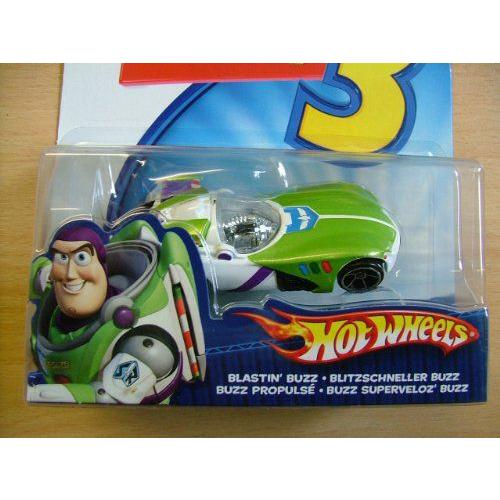 ディズニー / ピクサー Toy Story 3 Hot Wheels ホットウィール Die Cast Vehicle Blastin Buzzミニカー