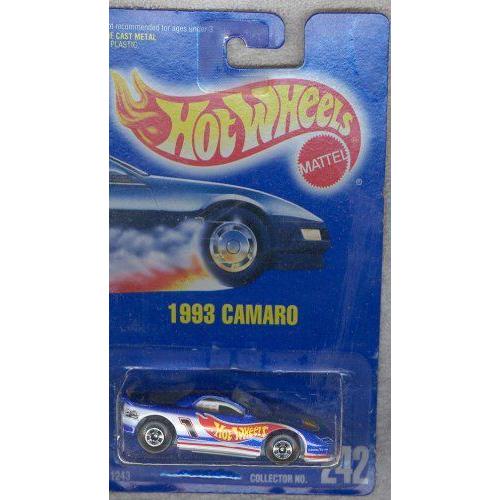 Hot Wheels ホットウィール 1993 Camaro カマロ #242 All-Blue Card 1:64 スケールミニカー モデルカー