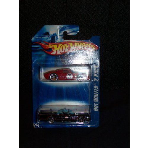 Hot Wheels ホットウィール 2007 2 Pack TV Batmobile and Red Ferrari フェラーリ 250 LMミニカー モデ