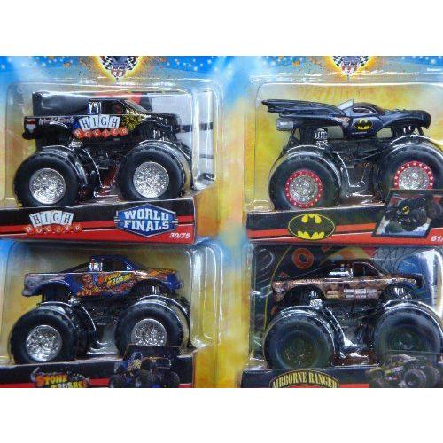 Hot Wheels ホットウィール Monster Jam Diecast Tour Pack Challengers: Spectraflamess Batman, High R