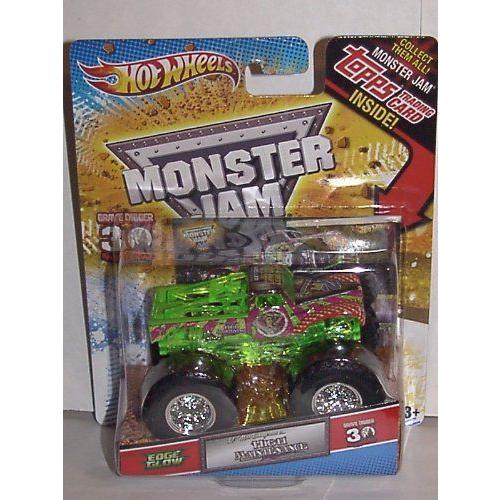 2012 MONSTER JAM TRUCK 1:64 SCALE EDGE GLOW SERIES LIL' MISS DANGEROUS IS HIGH MAINTENANCE WITH TO｜value-select｜02