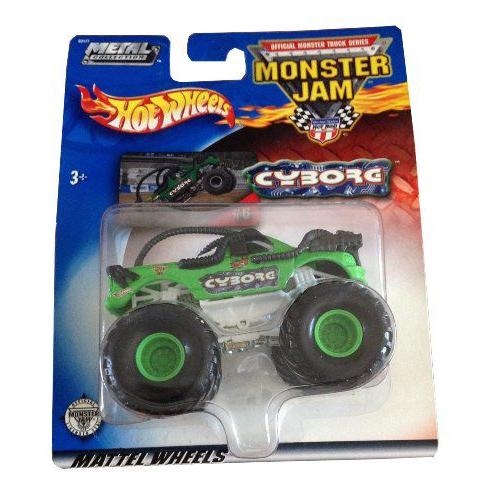 2002 Hot Wheels ホットウィール Monster Jam Metal Collection Mattel マテル Wheels #6 CYBORG 1:64 ス