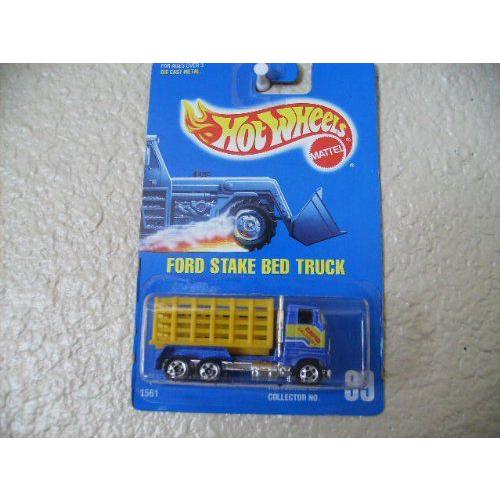 Hot Wheels ホットウィール Ford フォード Stake Bed Truck All Blue Card #99ミニカー モデルカー ダイ