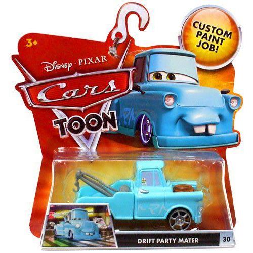 【驚きの値段】 ディズニー / ピクサー CARS TOON 155 Die Cast Car Drift Party Materミニカー モデルカー ダイキャスト