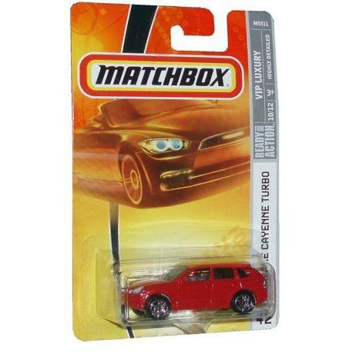 Mattel マテル マッチボックス 2007 MBX VIP Luxury 1:64 スケール Die Cast Metal Car # 42 - Red Sport