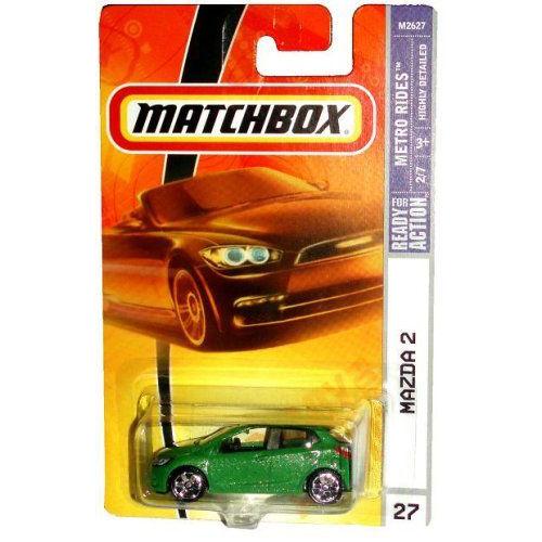 Mattel マテル マッチボックス 2007 MBX Metro Rides 1:64 スケール Die Cast Metal Car # 27 - Metallic