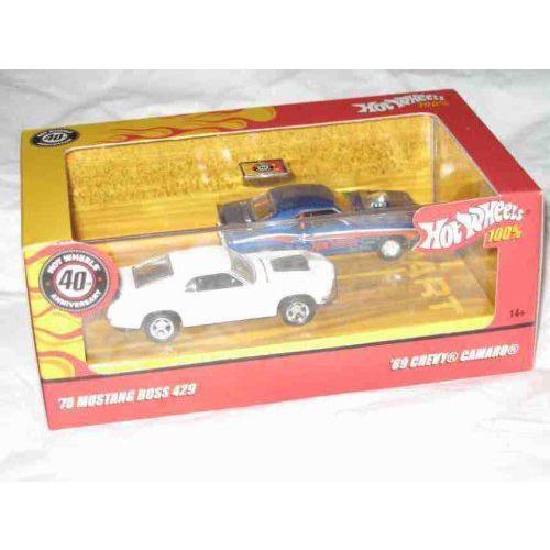 100% 2 Pack '69 Chevy シボレー Camaro カマロ Hardtrop And '70 Mustang マスタング Boss 429 Collecto