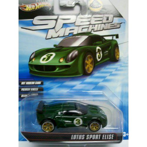 Hot Wheels ホットウィール Speed Machines Lotus Sport Elise Green 1:64 スケールミニカー モデルカー