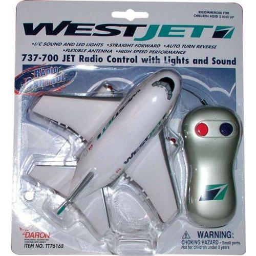 Westjet Radio Control Airplaneミニカー モデルカー ダイキャスト