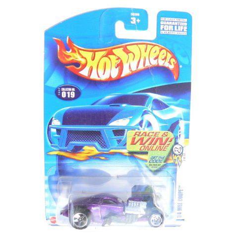 Hot Wheels ホットウィール 1/4 Mile Coupe 2003 Collector #019 on Race and Win Cardミニカー モデルカ