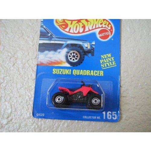 Hot Wheels ホットウィール Suzuki スズキ Quadracer All Blue Card #165 Bright Pinkミニカー モデルカ
