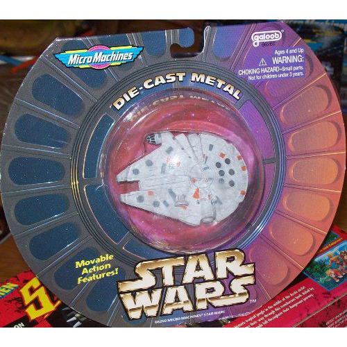 Micro Machines Die Cast Metal Star wars Millennium Falcon Movable Action Features!ミニカー モデル｜value-select