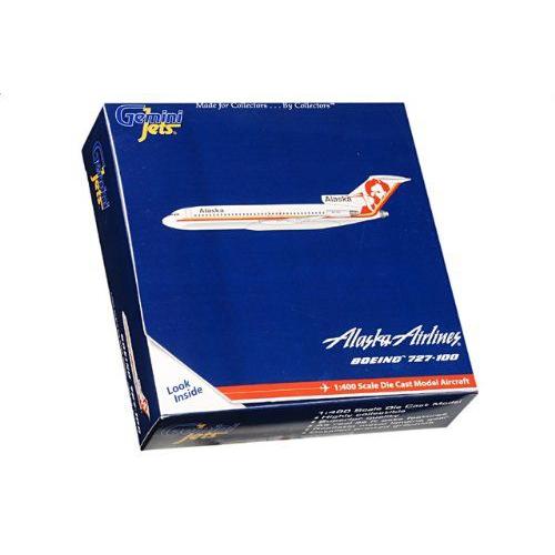 1:400 ジェミニジェット GJASA165 ボーイング 727-100 ダイキャスト モデル アラスカ 航空 Prospector