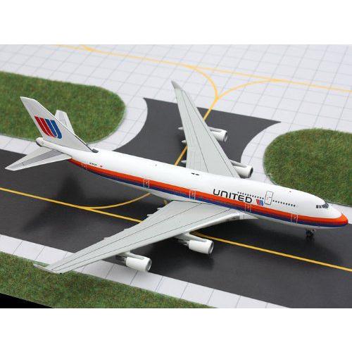 1: 400 ジェミニジェット ユナイテッド 航空 ボーイング 747-400 Saul Bass