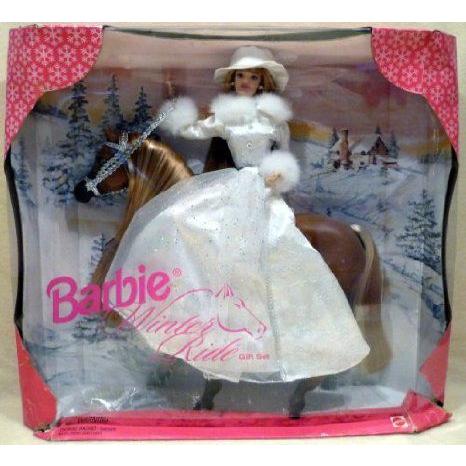 1998 Barbie(バービー) Winter Ride Gift Set (ギフトセット) with 