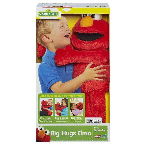 ⭐️完成品⭐️ エルモ　プレイスクール　22インチ　大型 抱き人形　Playskool Sesame Street Big Hugs Elmo 【Z2364424938】(14950円)
