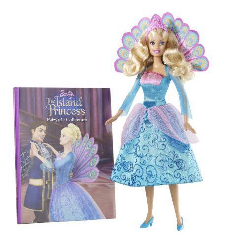 最高級 Barbie(バービー) as the Island Princess Book and Doll Gift