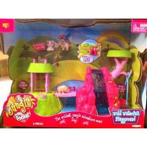 Jungle In My Pocket Wild Waterfall Playground (6 pieces)