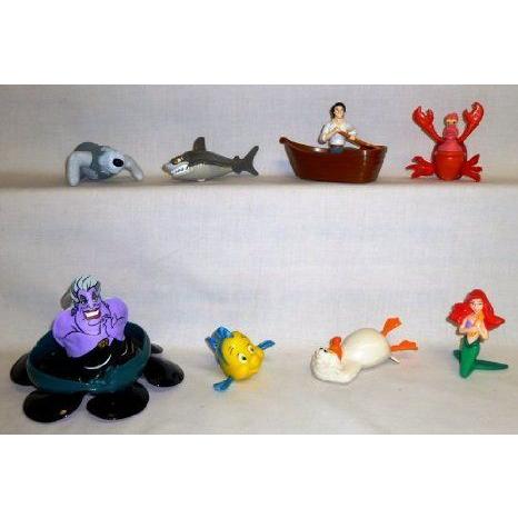 Mcdonalds - Little Mermaid (リトルマーメイド) Complete Happy Meal Set - 1997 ドール 人形 フィギュ