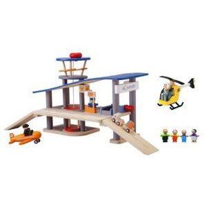 Plan City Wooden Airport， Casual Family， and Helicopter Sets ドール 人形 フィギュア