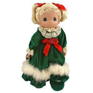 Precious Moments 2011 Little Miss Christmas Holiday Stocking Doll ドール 人形 フィギュア