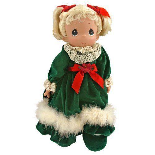 Precious Moments 2011 Little Miss Christmas Holiday Stocking Doll ドール 人形 フィギュア