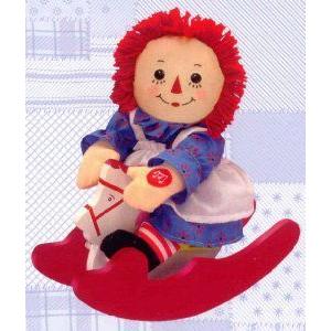 Raggedy Ann Musical Rocker Doll - plays 