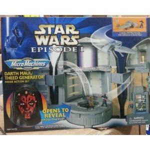 Star Wars (スターウォーズ) Episode I Micro Machines Darth Maul/Theed Generator Action Set｜value-select