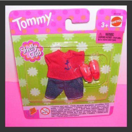 Barbie(バービー) Kelly Shelly Tommy Sailer Outfit Red Shirt Jeans and Shoes ドール 人形 フィギュア