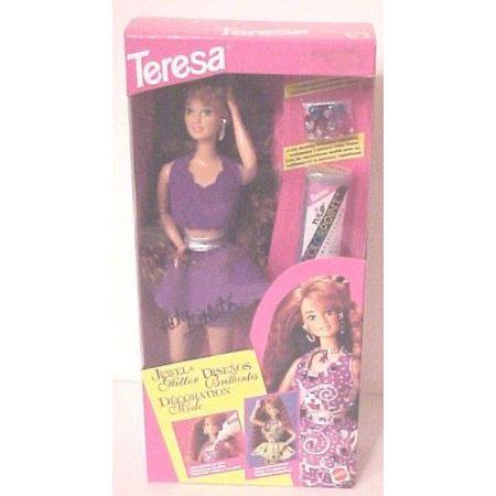 Designer Autographed Barbie(バービー) Jewel Glitter TERESA Doll ドール 人形 フィギュア