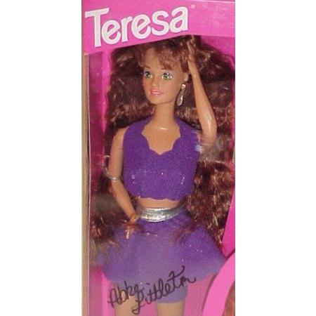 ストア通販 Designer Autographed Barbie(バービー) Jewel Glitter TERESA Doll ドール 人形 フィギュア