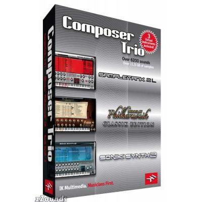 IK multimedia Composer Trio SAMPLETANK 2L Pliharmonik CLASSIK EDITION SONIK SYNTH2 セット