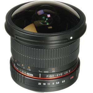 サムヤン/Samyang 8mm f/3.5 HD Fisheye Lens with Removable Hood for Canon SYHD8M-C SYHD8MCA｜value-select