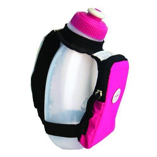 Fuelbelt Sprint Palm Holder (White/Pink One Size)
