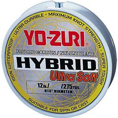 Yo-Zuri Hybrid Ultra Soft 275-Yard Fishing Line Mist Green 15-Pound