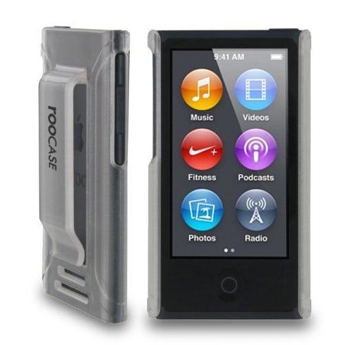 rooCASE Ultra Slim Frost (Clear) Shell Case for Apple iPod Nano 7 (7th Generation)