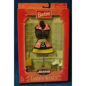 Barbie(バービー) Authentic Jeans Fashion Avenue - Denuim Skirt Outfit with Accessories (1998) ドー