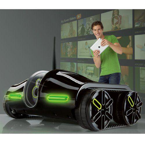 超希少品！ワイヤレスタンク　Brookstone Rover Amazon.co.jp: Rover 2.0 App-Controlled Wireless Spy Tank by
