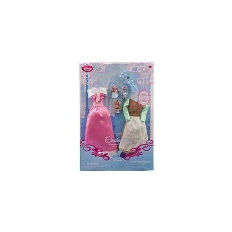 Disney (ディズニー)Princess Cinderella (シンデレラ) Doll Wardrobe and Friends Set -- 6-Pc. ドール