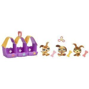 Littlest Pet Shop (リトルペットショップ) Pet Triplets - Puppies ドール 人形 フィギュア