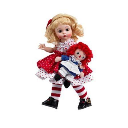 激安直営店 and Ann Raggedy Dolls (マダムアレクサンダー) Alexander Madame Me, Collect Andy and Ann Raggedy 8", その他人形