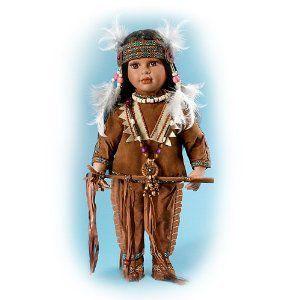 Native American-Style Porcelain Tonda Doll by Ashton Drake ドール 人形 フィギュア｜value-select